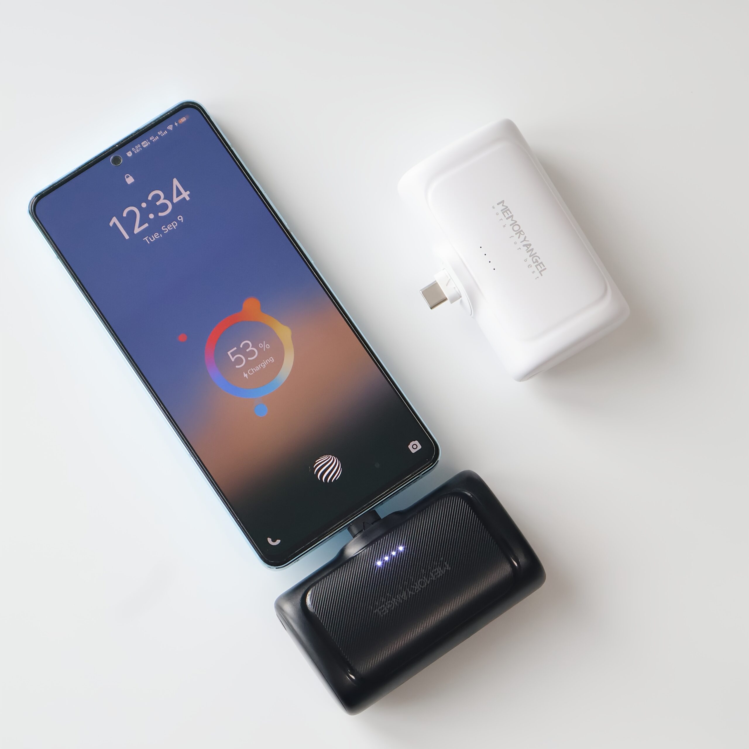 22.5W Fast Charging 5000/10000mAh Mini Portable Charger -5000mAh Optional 1/2/4pcs USB-C Power Bank with Charging Station.The compact desigin 12 22.5W Fast Charging 5000/10000mAh Mini Portable Charger -5000mAh Optional 1/2/4pcs USB-C Power Bank with Charging Station.The compact desigin