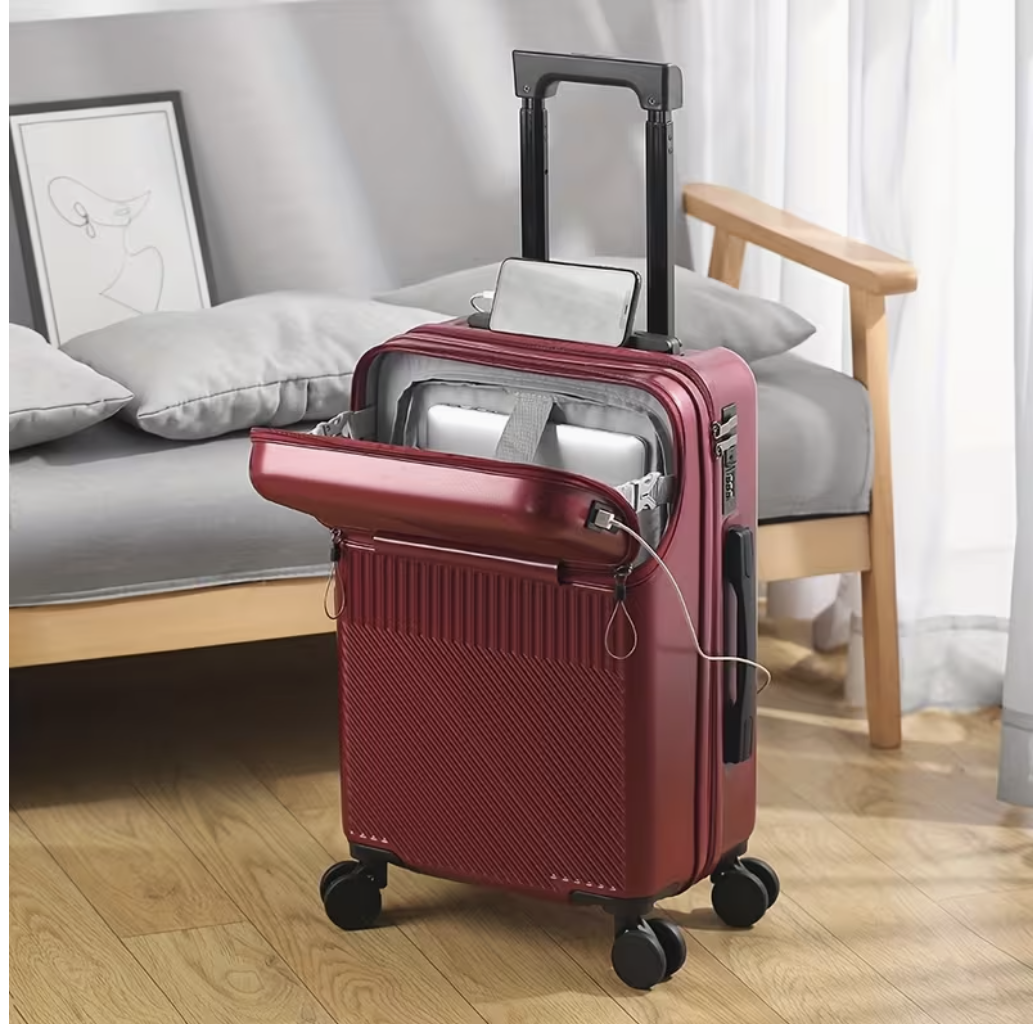 Luggage Case 20 Inch Luggage with Password Lock And Wheels | 1pc Travel Function Boarding Case, Big Capacity Suitcase, Suitable for Daily Use As A Neutral Bag 16 Luggage Case 20 Inch Luggage with Password Lock And Wheels | 1pc Travel Function Boarding Case, Big Capacity Suitcase, Suitable for Daily Use As A Neutral Bag - Image 16