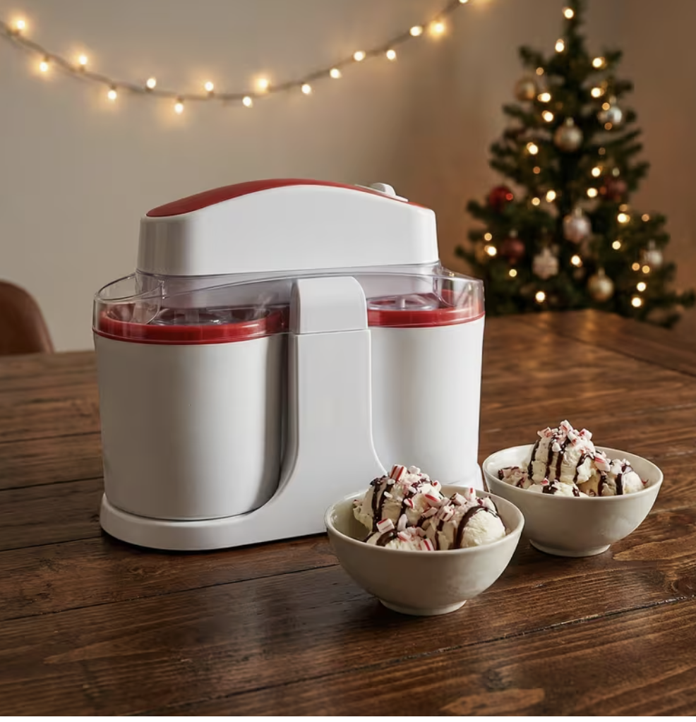 Home Ice Cream, Detachable Design for Easy Cleaning, Perfect for Making Homemade Ice Cream, Smoothies And Frozen Yogurt, 1QT, Party, Summer Essentials, Halloween And Christmas Gifts Suitable for Giving 15 Home Ice Cream, Detachable Design for Easy Cleaning, Perfect for Making Homemade Ice Cream, Smoothies And Frozen Yogurt, 1QT, Party, Summer Essentials, Halloween And Christmas Gifts Suitable for Giving - Image 15