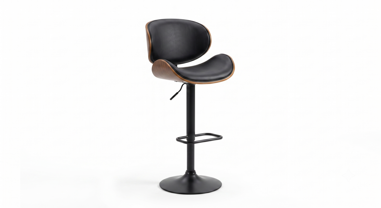 useful Swivel Bar Stools Set Of 2 Seat, Set Of 1 And 4 Seat, Adjustable Height 24.5-33.5in, Wooden Barstools PU Leather Upholstered Bar Chairs with Back & Footrest for Bar Kitchen Dining Room 24 mrali BC14 1 stool 4rfrf34r scaled e1787077130262