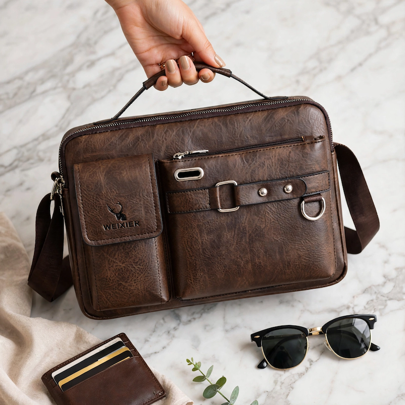 Women's Single-Shoulder Bag, Crossbody Bag, Business Satchel, Shoulder Bag, Handbag, Casual Crossbody Bag 4 Women's Single-Shoulder Bag, Crossbody Bag, Business Satchel, Shoulder Bag, Handbag, Casual Crossbody Bag - Image 4