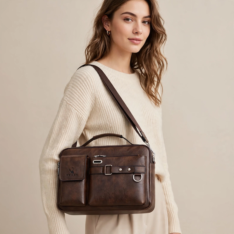 Women's Single-Shoulder Bag, Crossbody Bag, Business Satchel, Shoulder Bag, Handbag, Casual Crossbody Bag 9 Women's Single-Shoulder Bag, Crossbody Bag, Business Satchel, Shoulder Bag, Handbag, Casual Crossbody Bag - Image 9