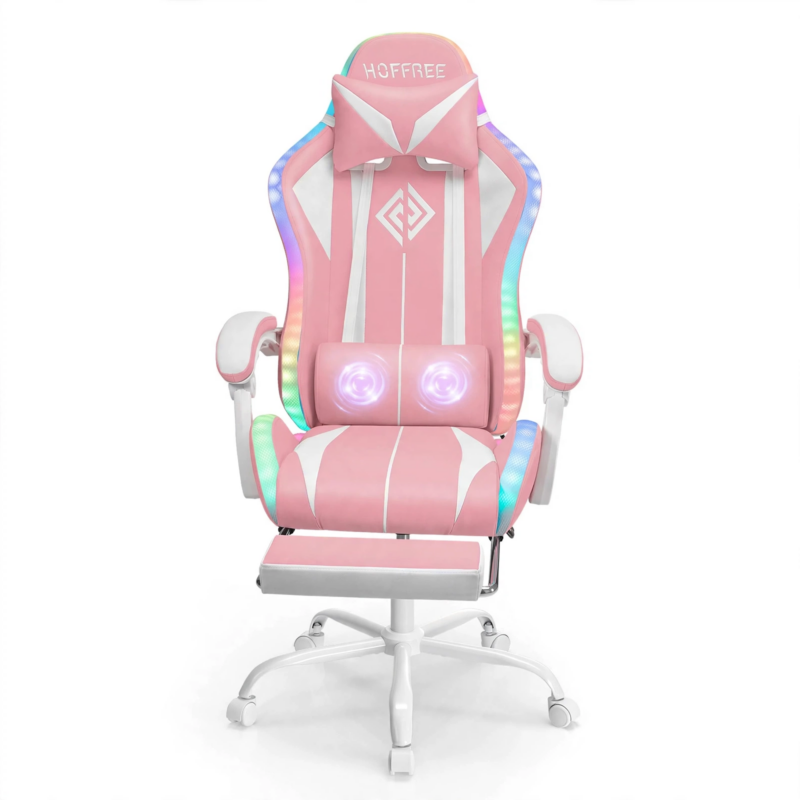 New Model 1.2 Two-Point Massage Lumbar with 135-Degree LED Light Strip 5 create altext , title , caption and description for this images separately focus keyword (1.2 Two-Point Massage Lumbar