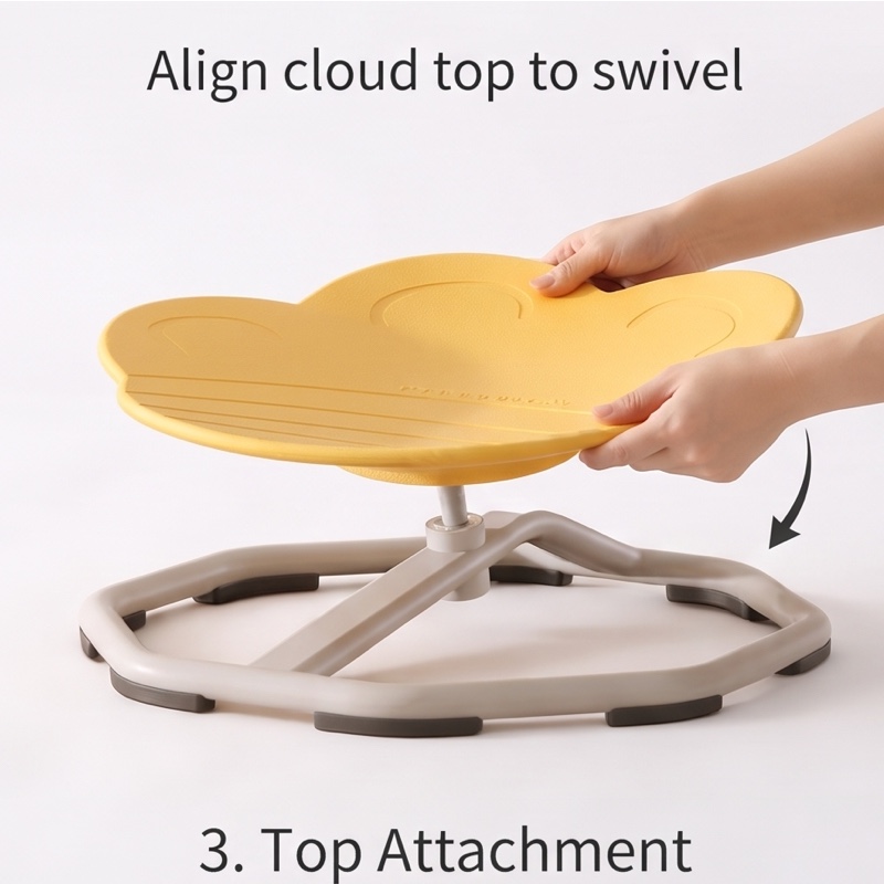 exclusive Spinning Sensory Chair for Children with Autism | Sensory Swivel Chair with Paw Design, Large-Sized, Featuring a Non-Slip Metal Base, Improve Balance And Coordination, Designed for Training And Rehabilitation, Indoor/Outdoor, Autism Must Haves 18 exclusive Spinning Sensory Chair for Children with Autism | Sensory Swivel Chair with Paw Design, Large-Sized, Featuring a Non-Slip Metal Base, Improve Balance And Coordination, Designed for Training And Rehabilitation, Indoor/Outdoor, Autism Must Haves - Image 18