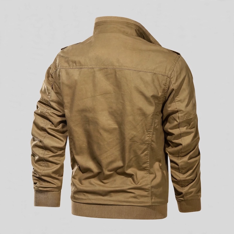 Men's Tactical Jacket Practical Men's Tactical Jacket | Multiple Pockets, Workwear Style Coat 12 Men's Tactical Jacket Practical Men's Tactical Jacket | Multiple Pockets, Workwear Style Coat - Image 12
